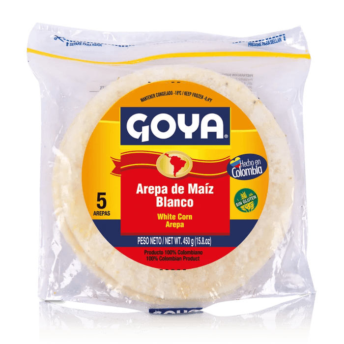 Corn Arepa Filled With Mozarella Cheese image