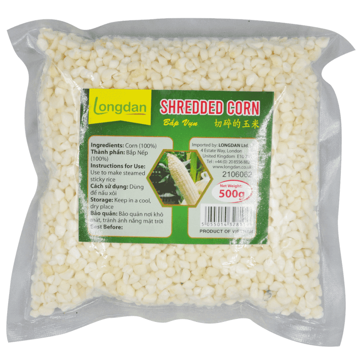 Dried white corn image