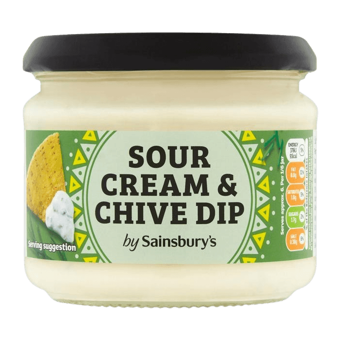 Soured cream and chive dip image
