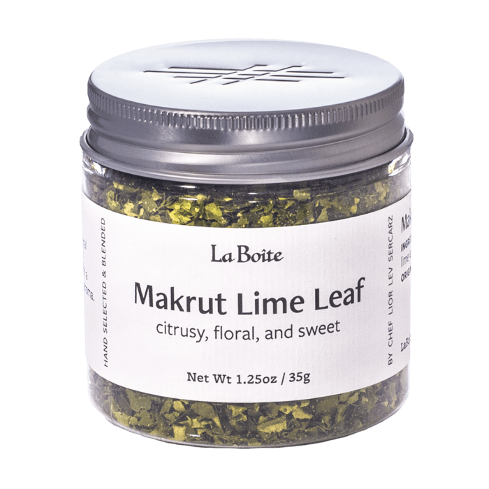 makrut lime leaves image